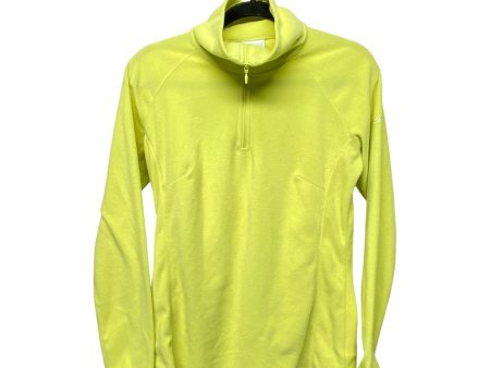 Athletic Sweatshirt Collar By Columbia In Chartreuse, Size: M Sale