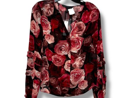 Top Ls By White House Black Market In Floral Print, Size:S Online Hot Sale