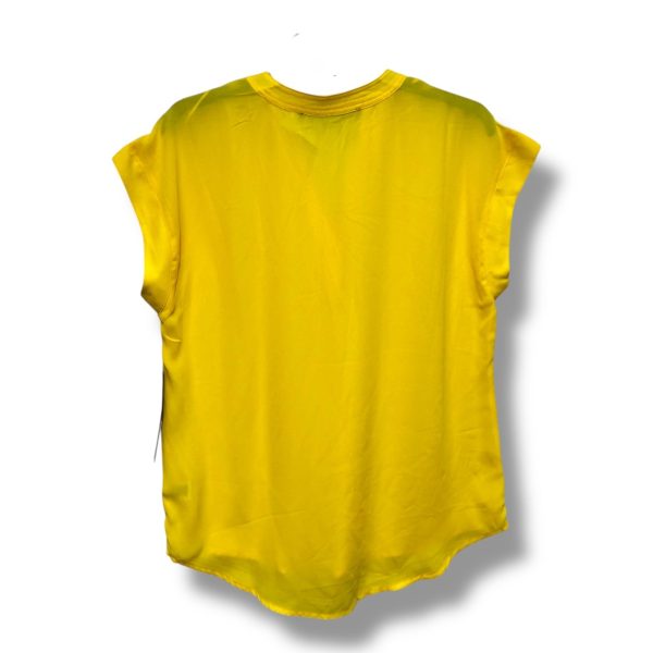 Top Ss By Cynthia Steffe In Yellow, Size:S Hot on Sale