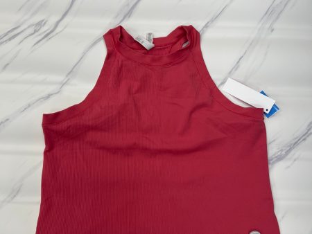 Athletic Tank Top By Athleta In Red, Size: 2x Discount