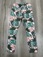 Athletic Leggings By Nike Apparel In Tropical Print, Size: M For Cheap