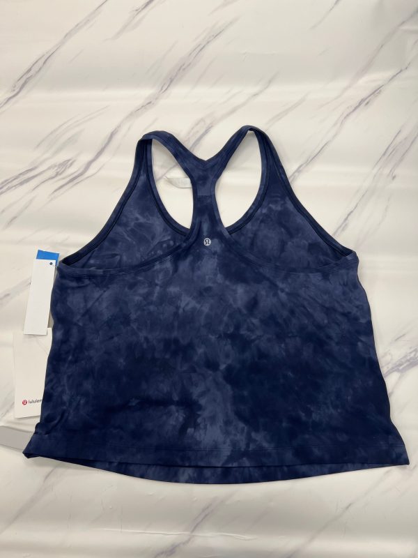 Athletic Tank Top By Lululemon In Blue, Size: 20 Sale