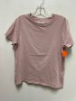 Top Short Sleeve By Madewell In Pink, Size: M Fashion