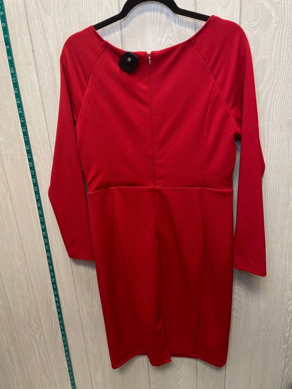 Dress Party Midi By Thalia Sodi In Red, Size: L Online