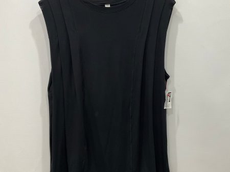 Athletic Tank Top By Lululemon In Black, Size: 10 Cheap