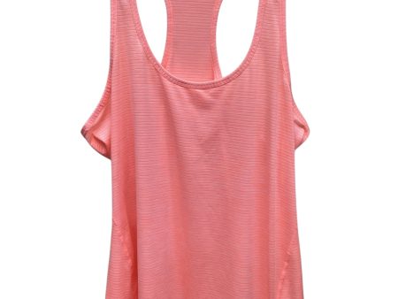 Athletic Tank Top By Athleta In Peach, Size: Xl Online now