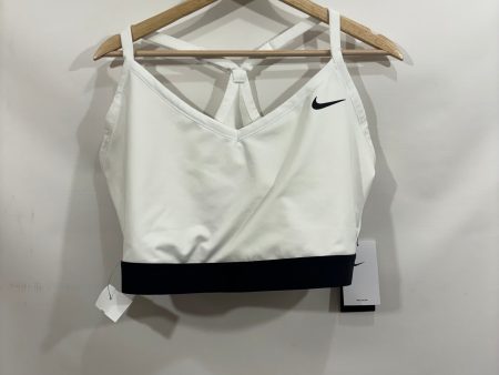 Athletic Bra By Nike Apparel In White, Size: 3x For Sale