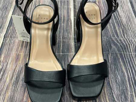 Shoes Heels Block By A New Day In Black, Size: 5 Discount