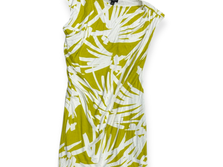 Dress Casual Midi By Ann Taylor In Yellow, Size: Xsp Online Hot Sale