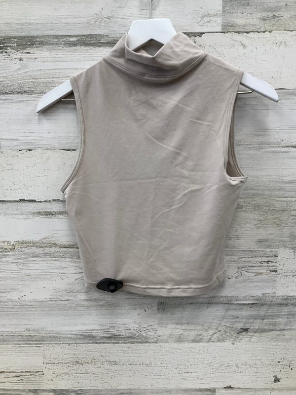 Athletic Tank Top By Nike Apparel In Beige, Size: S Hot on Sale