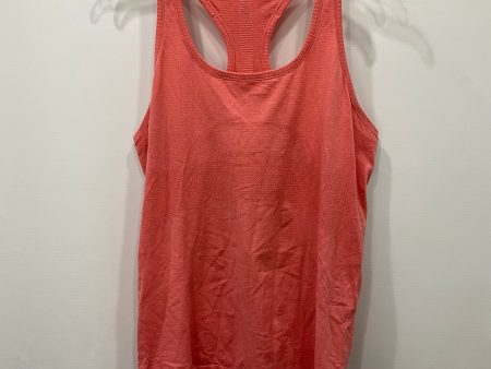 Athletic Tank Top By Lululemon In Pink, Size: 2 Fashion