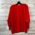 Top 3 4 Sleeve By Cabi In Red, Size: Xl For Cheap