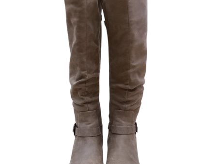 Boots Knee Heels By Bare Traps In Brown, Size: 5.5 Online now