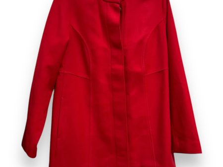 Coat Peacoat By J. Jill In Red, Size: Xs Online Hot Sale