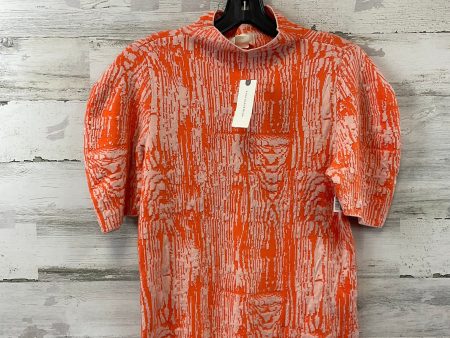 Top Short Sleeve By Maeve In Orange, Size: M on Sale