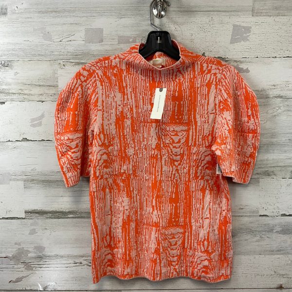 Top Short Sleeve By Maeve In Orange, Size: M on Sale