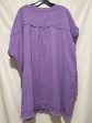 Top Short Sleeve By Zenana Outfitters In Purple, Size: 3x Sale