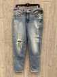 Jeans Boyfriend By Maurices In Blue Denim, Size: 12 For Discount