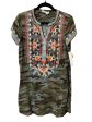 Dress Casual Short By Savanna Jane In Camouflage Print, Size: M Supply