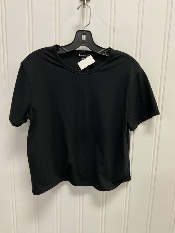 Top Short Sleeve Basic By Athleta In Black, Size: Sp Sale