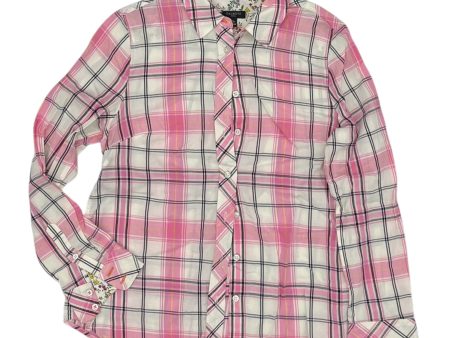 Top Ls By Talbots In Pink & White, Size:Sp Online