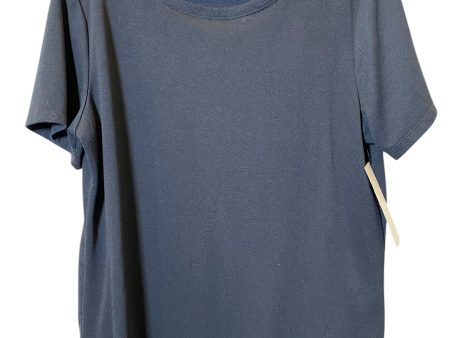 Top Short Sleeve Basic By Danskin In Black, Size: L Online Hot Sale