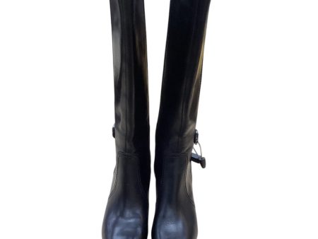 Boots Knee Heels By Anne Klein In Black, Size: 8 For Sale