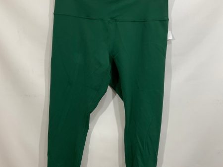 Athletic Leggings By Lululemon In Green, Size: 18 Sale