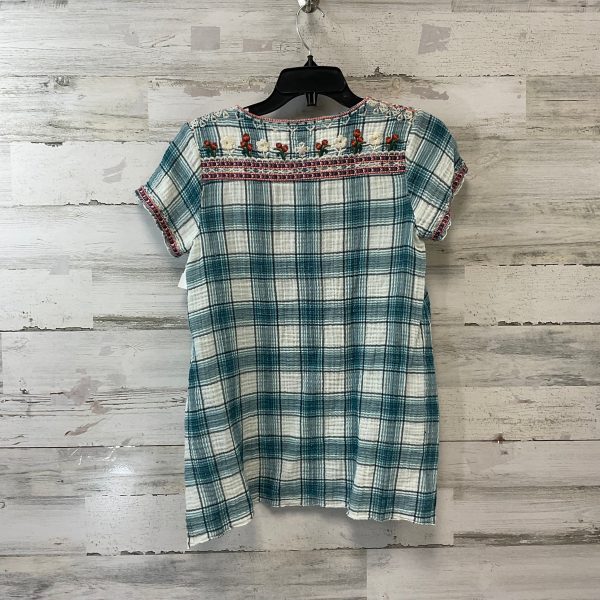 Top Short Sleeve By Johnny Was In Green, Size: Xs on Sale