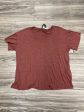 Top Short Sleeve By Old Navy In Brown, Size: M For Sale