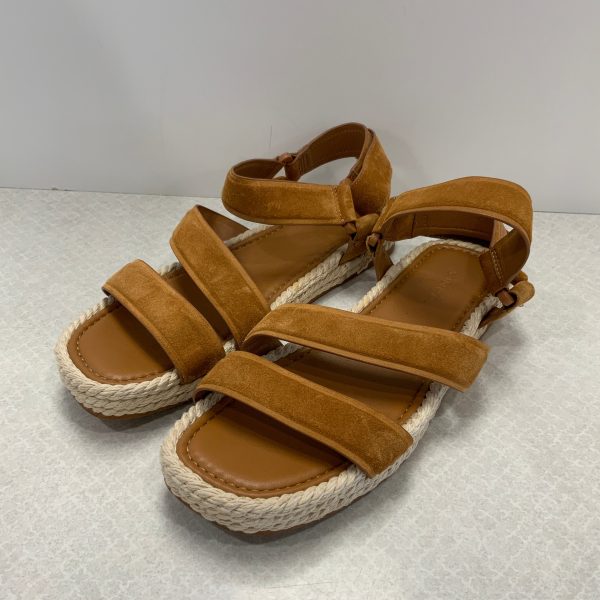 Brown Sandals Flats Vince, Size 7 Discount