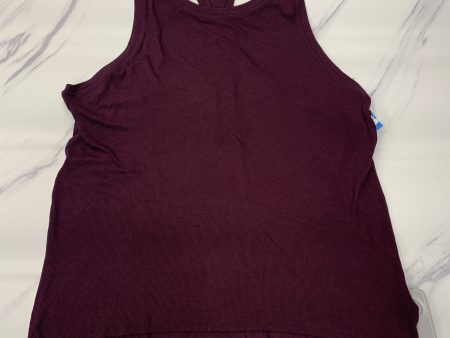 Athletic Tank Top By Athleta In Maroon, Size: M Online