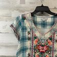 Top Short Sleeve By Johnny Was In Green, Size: Xs on Sale