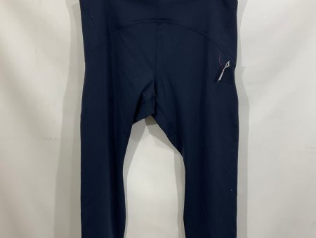 Athletic Leggings By Lululemon In Navy, Size: 18 For Cheap