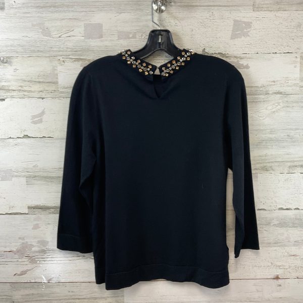 Top 3 4 Sleeve By Ann Taylor In Black, Size: Lp Online