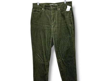 Pants Corduroy By Lands End In Green, Size: 8 For Discount