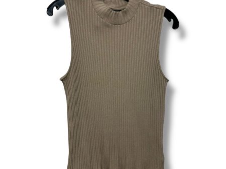 Top Sleeveless Basic By Liverpool In Tan, Size: L For Sale