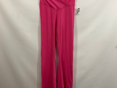 Athletic Leggings By Aerie In Pink, Size: L on Sale