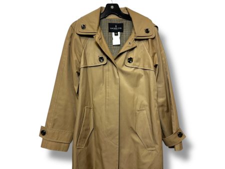 Coat Trench Coat By London Fog In Tan, Size: Xs Hot on Sale