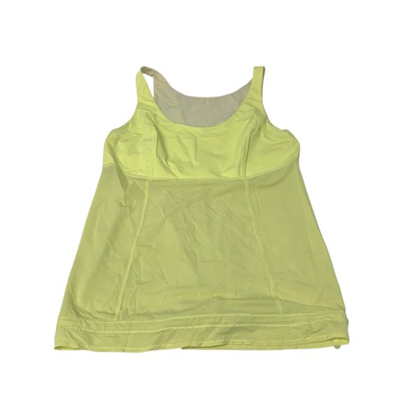 Athletic Tank Top By Lululemon In Yellow, Size: Xl For Discount