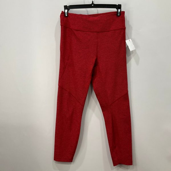 Athletic Leggings By Outdoor Voices In Red, Size: S Fashion