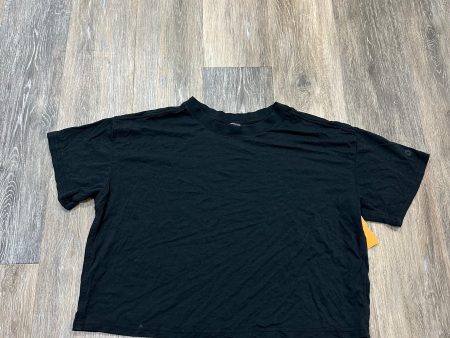 Top Short Sleeve By Allbirds In Black, Size: S For Discount