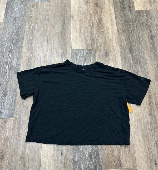 Top Short Sleeve By Allbirds In Black, Size: S For Discount