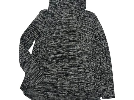 Top Ls By Clothes Mentor In Black & Grey, Size:S For Cheap