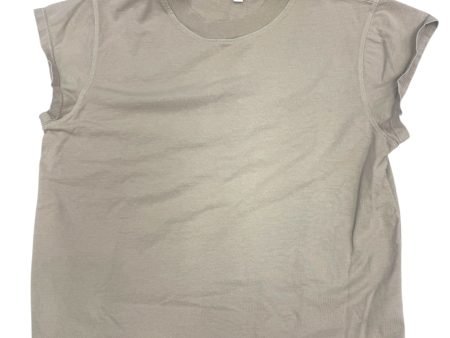 Top Short Sleeve Designer By Agolde In Tan, Size: S Online Sale