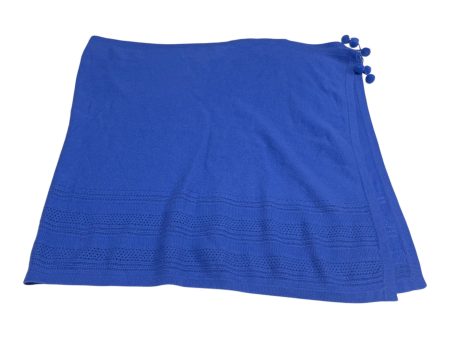 Poncho Designer By Lilly Pulitzer In Blue, Size: Osfm Online Sale