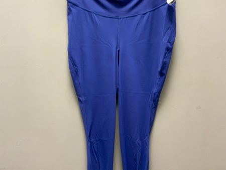 Athletic Leggings By Lululemon In Blue, Size: Xl Fashion