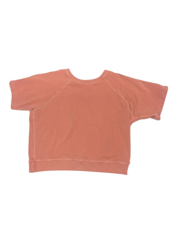 Top Short Sleeve By Amo In Orange, Size: L For Discount