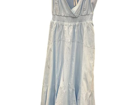 Dress Casual Maxi By Anthropologie In Blue, Size: M on Sale