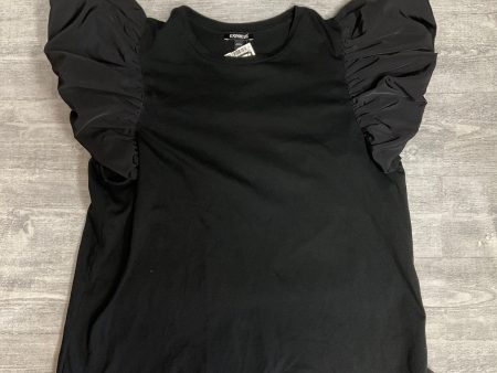 Top Short Sleeve By Express In Black, Size: Xl Online